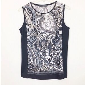 Milano Sleeveless Blouse Black Size S